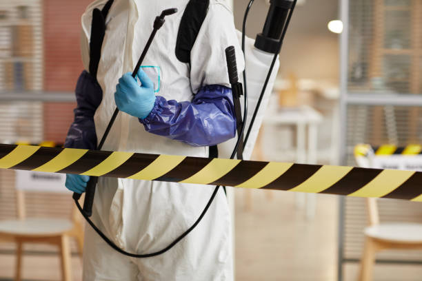 Professional Sewage Cleanup technician working in Totowa, NJ